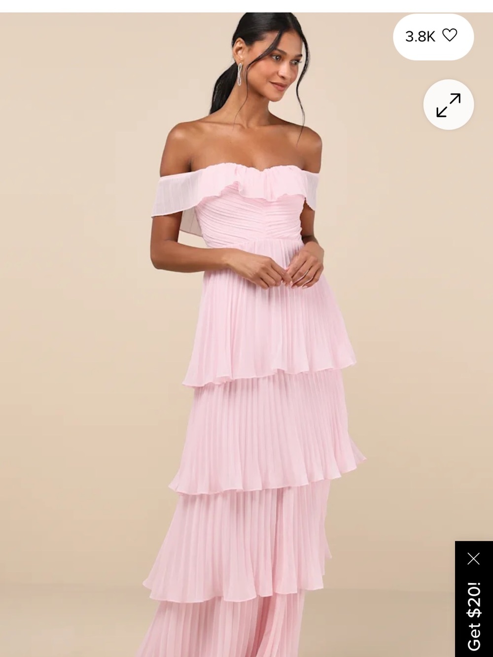 Lulus always remarkable pink maxi dress